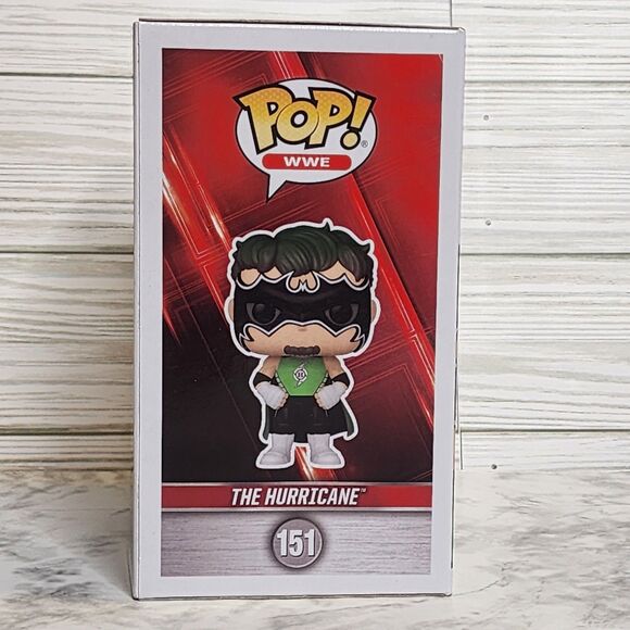 Funko Pop WWE Target Exclusive 150 Rikishi 151 The Hurricane with Protectors - Picture 11 of 13